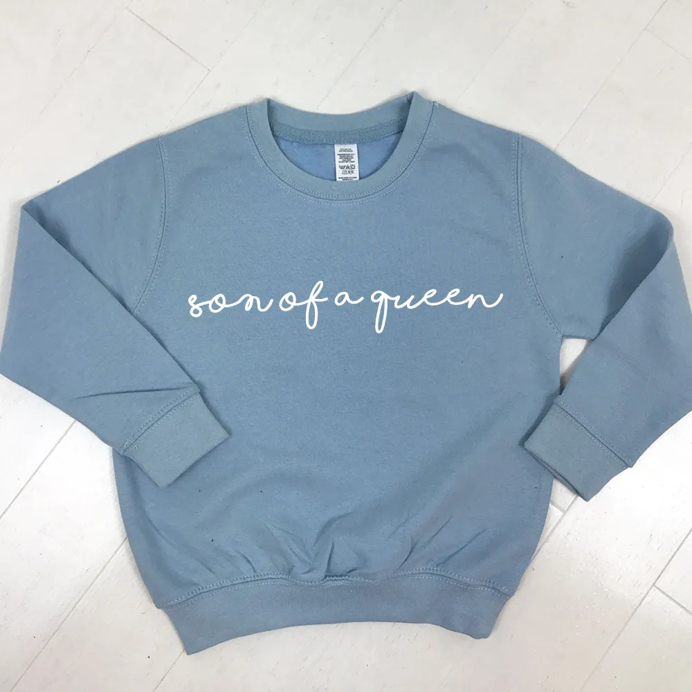 Mum Of A Prince/Son Of A Queen Matching Sweatshirts (MRK X)