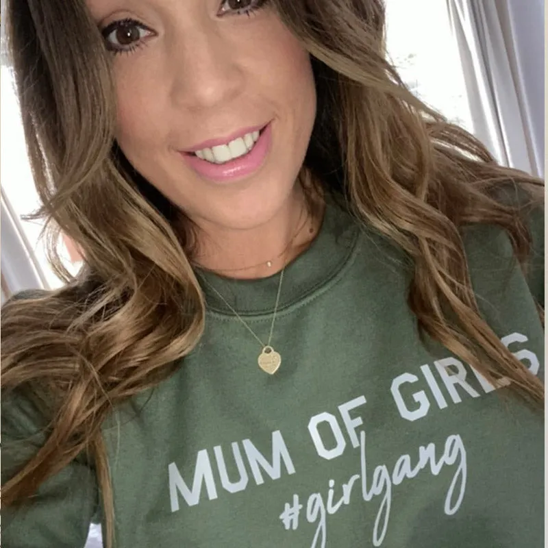Mum of Girls (#GirlGang) Sweatshirt (MRK X) nursing tops best deals