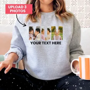 Mum Photo Frame Letters Personalised Sweatshirt postpartum clothes sale