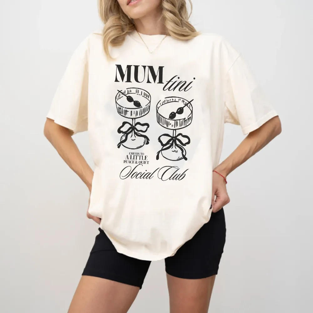 Mum-Tini Oversized Graphic T-Shirt