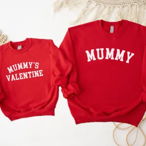 Mummy & Mummy's Valentine College Sweatshirts mum jeans promo