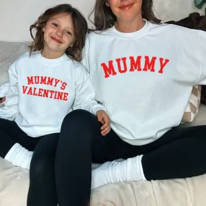 Mummy & Mummy's Valentine College Sweatshirts mum jeans promo