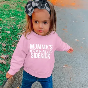 Mummy's Dramatic Sidekick Sweatshirt girls skirts clearance