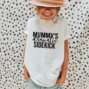 Mummy's Dramatic Sidekick T-Shirt girls pajamas promo