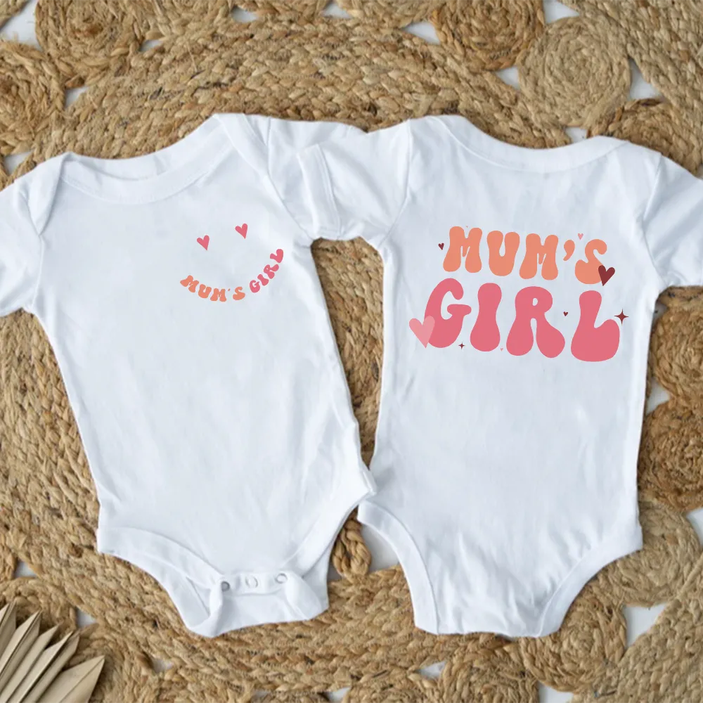 Mum's Girl White Baby Vest nursing tops best deals