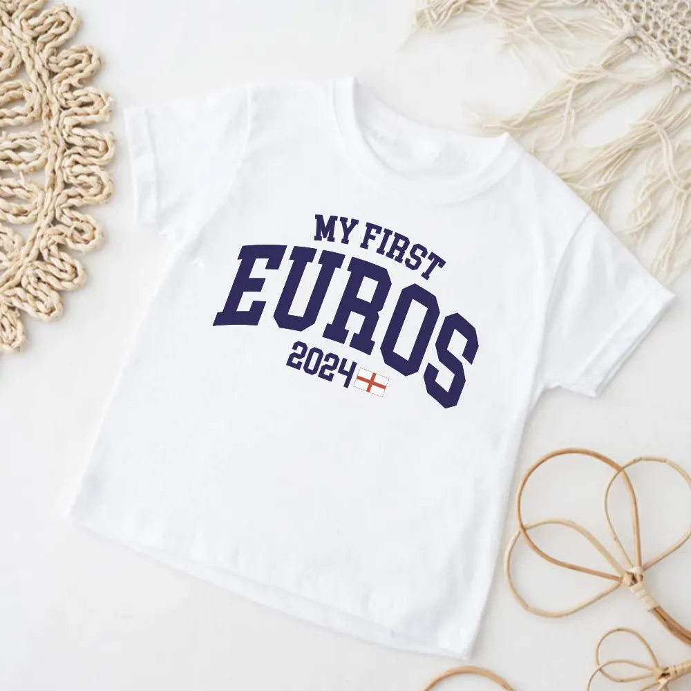 My First Euros 2024 England T-shirts