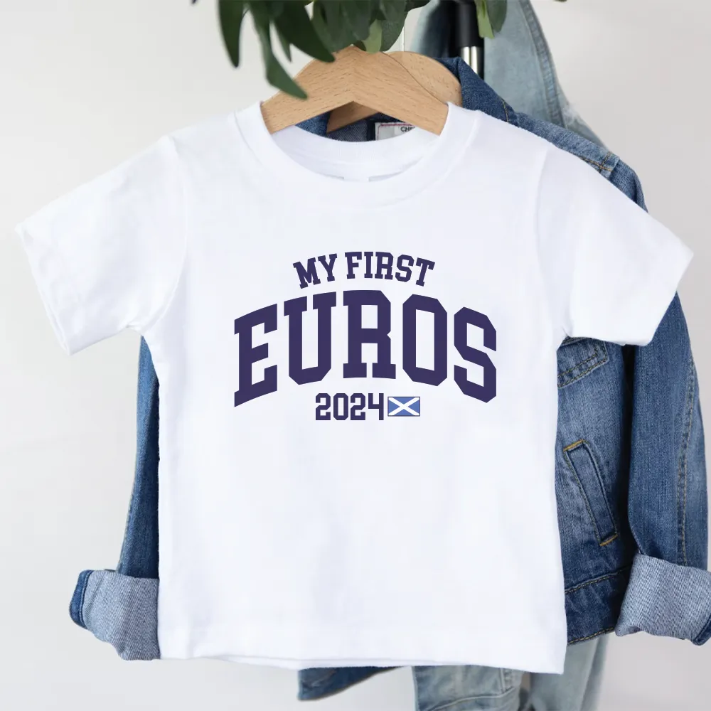 My First Euros 2024 Scotland T-shirts boys apparel promo code
