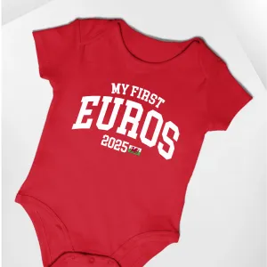 My First Euros 2025 Wales Baby Vest cheap baby clothes online