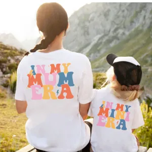 My Mum & Mini Era Matching Front & Back Logo T-shirt maternity dresses promo