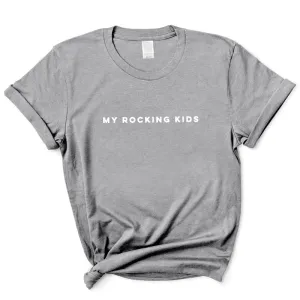 My Rocking Kids Essential Womens T-Shirt mum blouses clearance