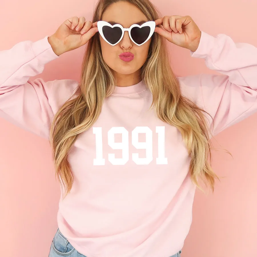 My Year Personalised College Sweatshirt