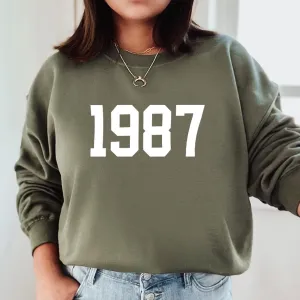 My Year Personalised College Sweatshirt postpartum clothes sale