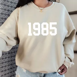 My Year Personalised College Sweatshirt postpartum clothes sale