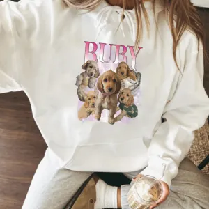 MyCameraRoll Pet Vintage White Hoodie postpartum clothes sale