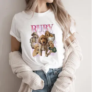 MyCameraRoll Pet Vintage White T-Shirt pregnancy jeans best price