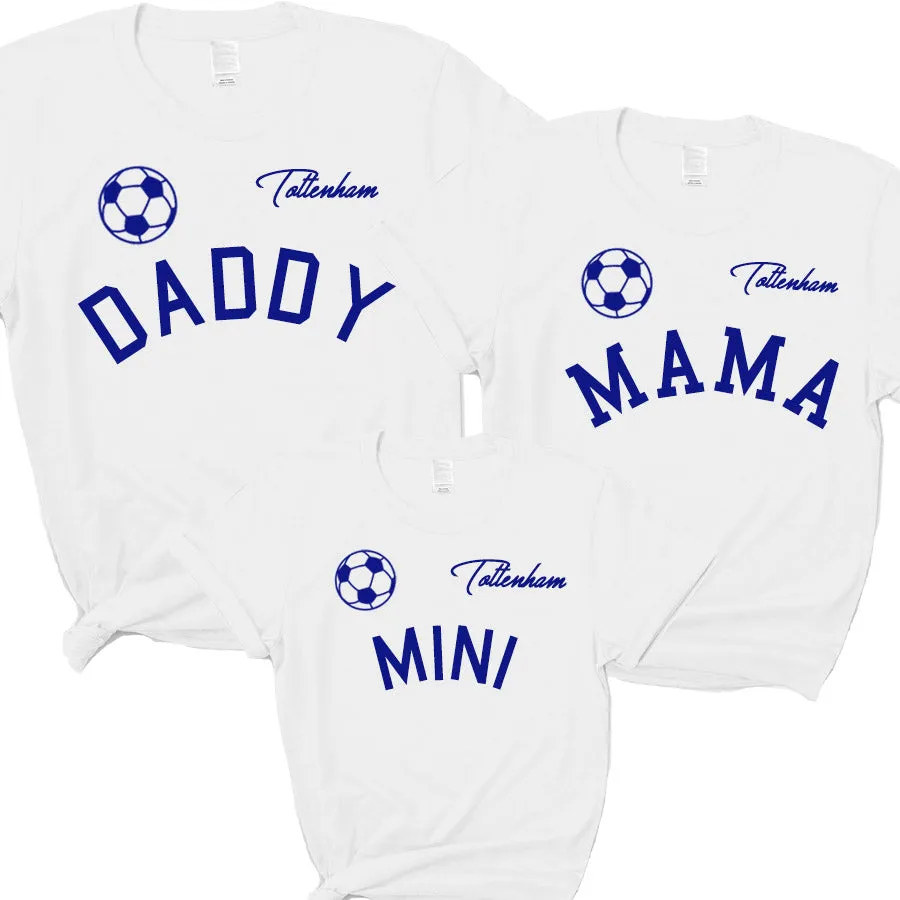 MyTeam Tottenham Daddy, Mama & Mini Matching T-Shirts maternity dresses promo
