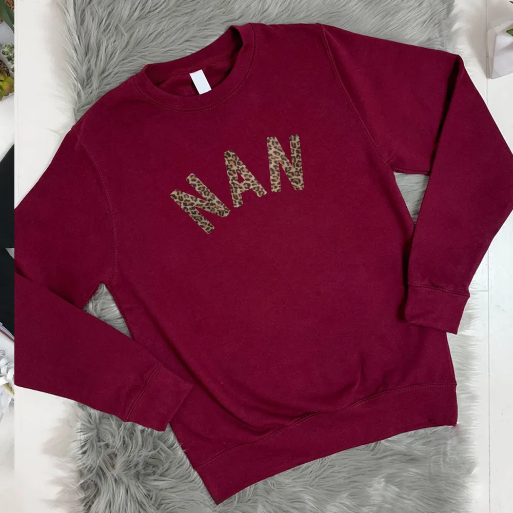 NAN Leopard Sweatshirt 00 (MRK X)