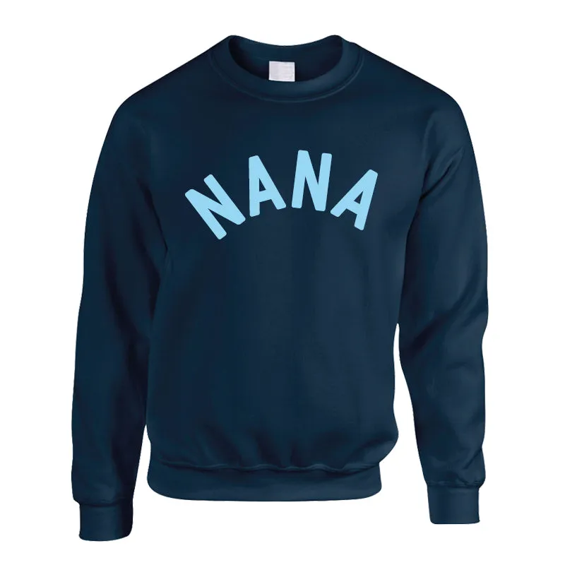 Nana & Nana's Boy Classic Navy/Sky Sweatshirts