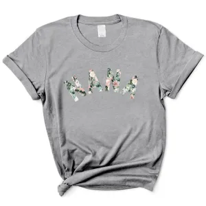 Nana Floral Print T-Shirt grandma outfits sale