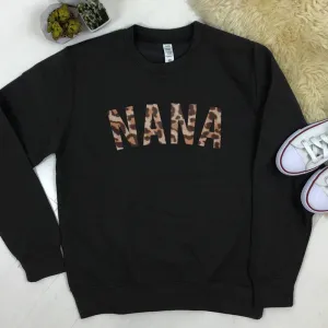 Nana Leopard Sweatshirt 00 (MRK X) grandma outfits sale