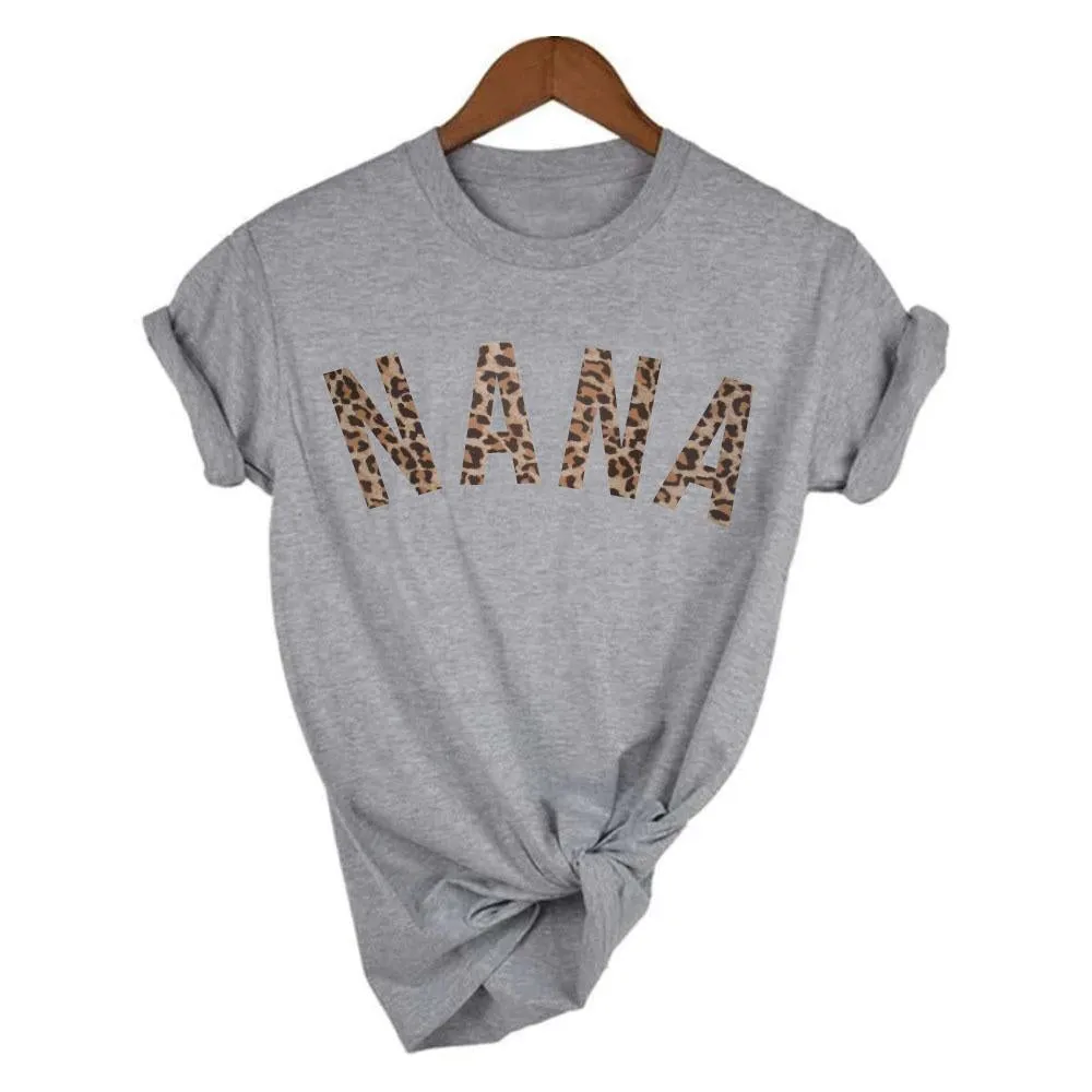 Nana Leopard T-Shirt 00 (MRK X) grandma outfits sale