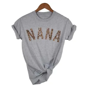 Nana Leopard T-Shirt 00 (MRK X) grandma outfits sale