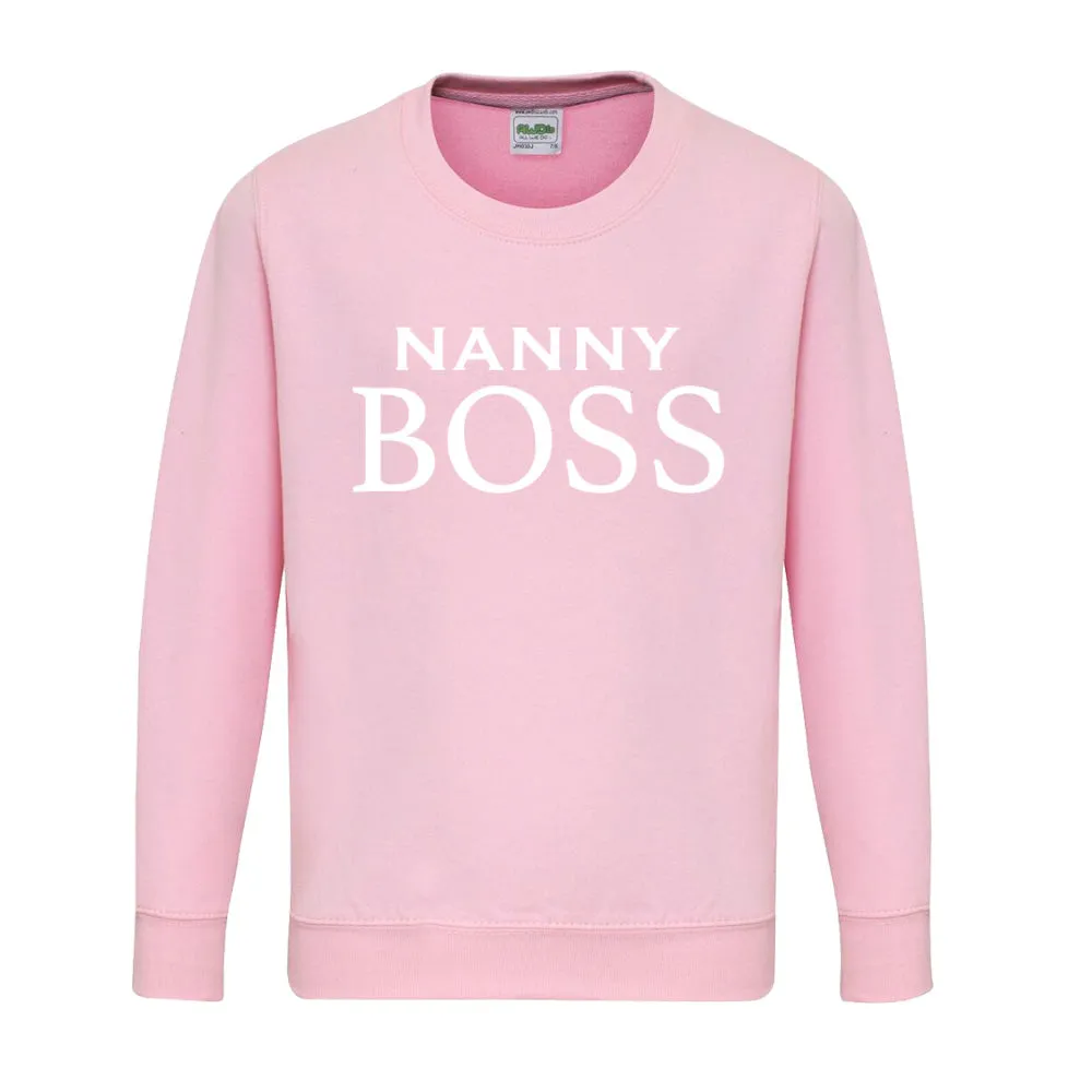 Nanny & Mini Boss Matching Sweatshirts (MRK X)