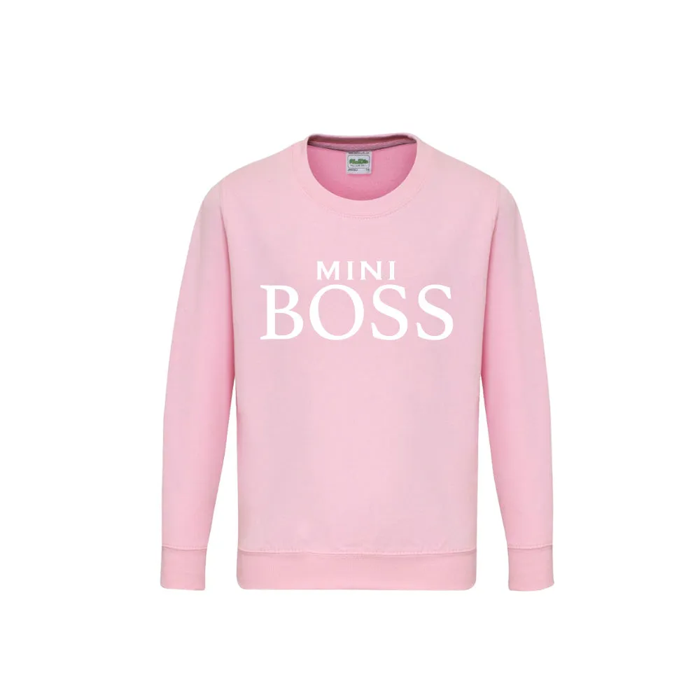 Nanny & Mini Boss Matching Sweatshirts (MRK X)
