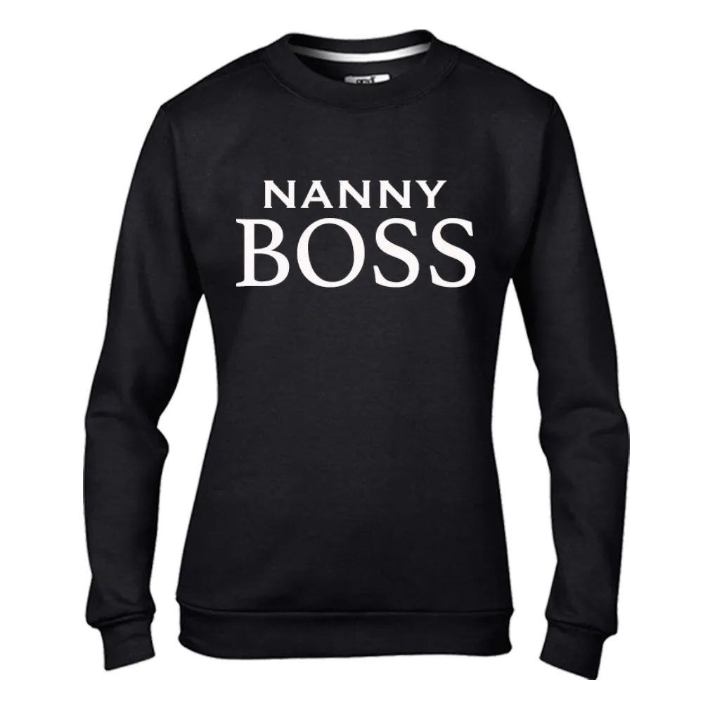 Nanny & Mini Boss Matching Sweatshirts (MRK X)
