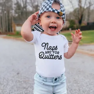 Naps Are For Quitters Baby Bodysuit/Top girls pajamas promo