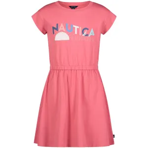 Nautica Kleid für Kleinkinder Mädchen 'Sunset' (2T-4T) Himbeere Nautica