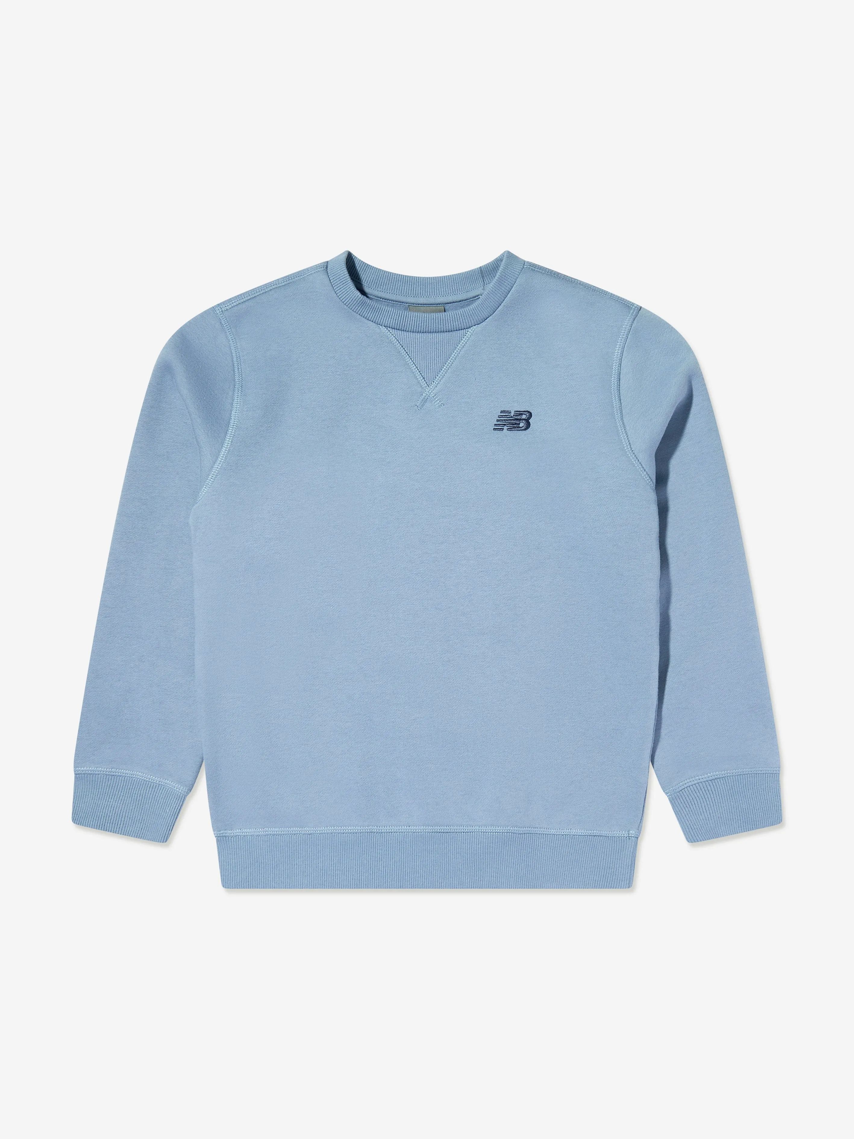New Balance Jungen Brush Back Tracksuit mit kleinem Logo in Blau