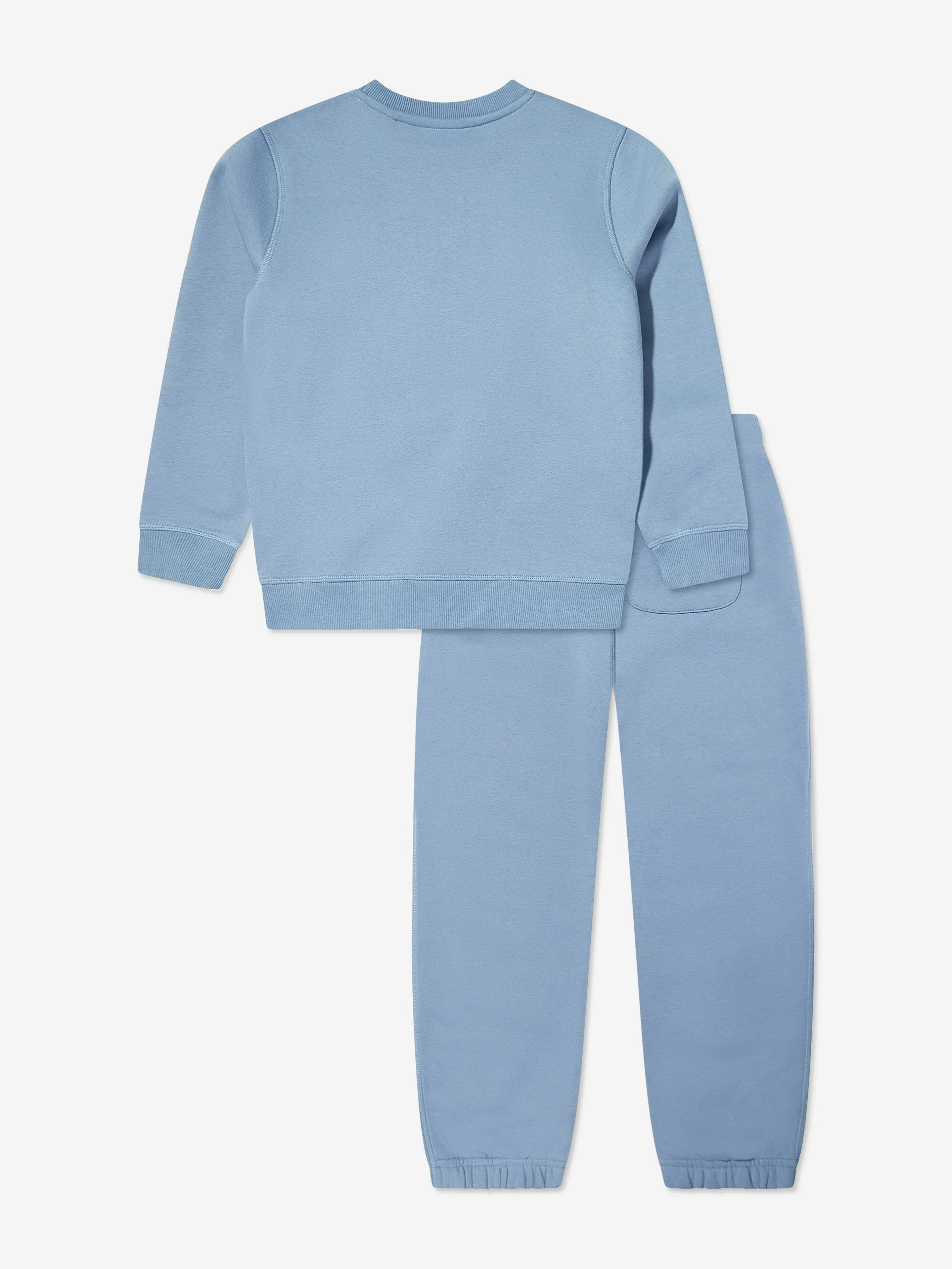 New Balance Jungen Brush Back Tracksuit mit kleinem Logo in Blau