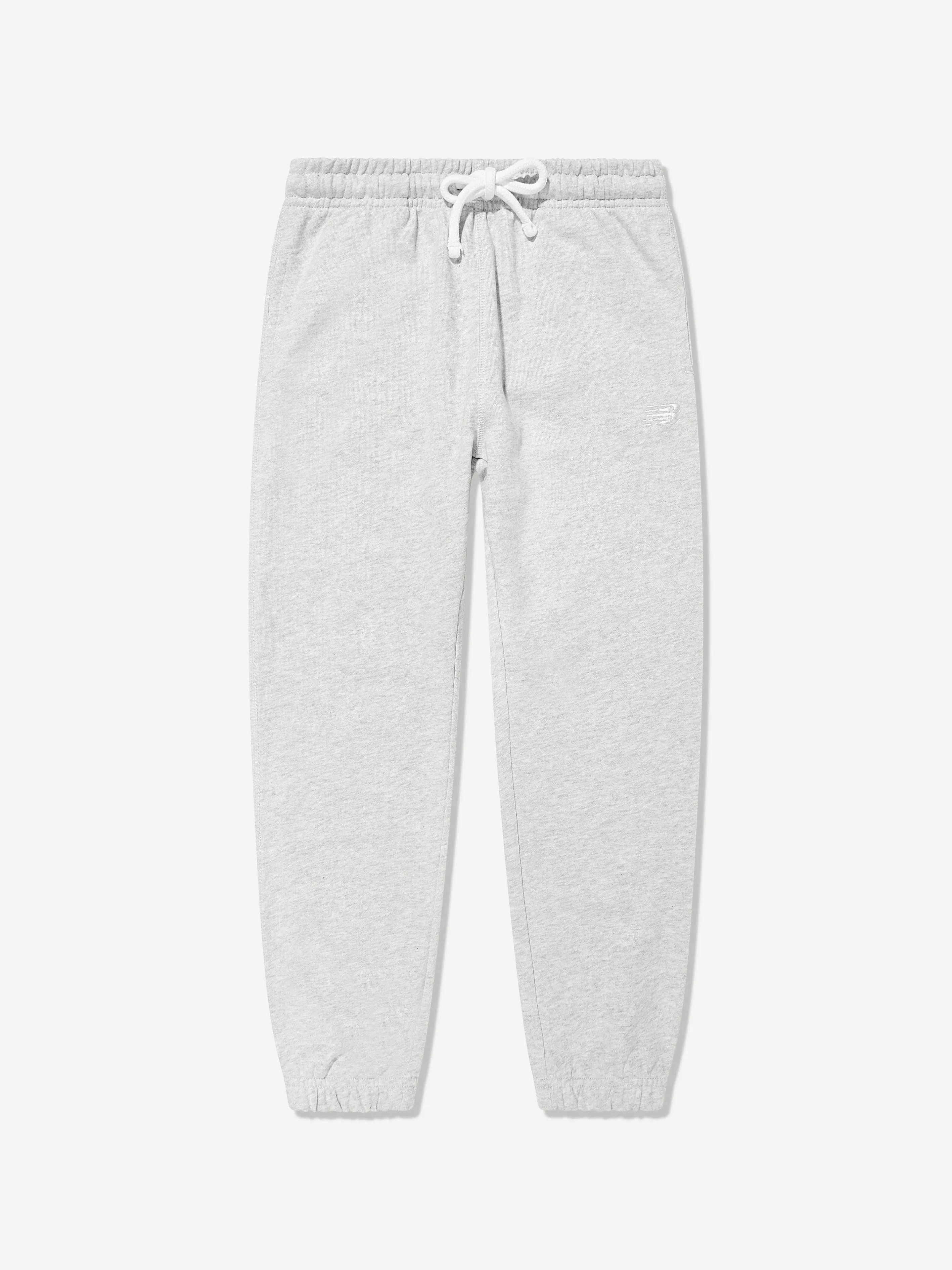New Balance Jungen French Terry Jogginghose mit kleinem Logo in Grau