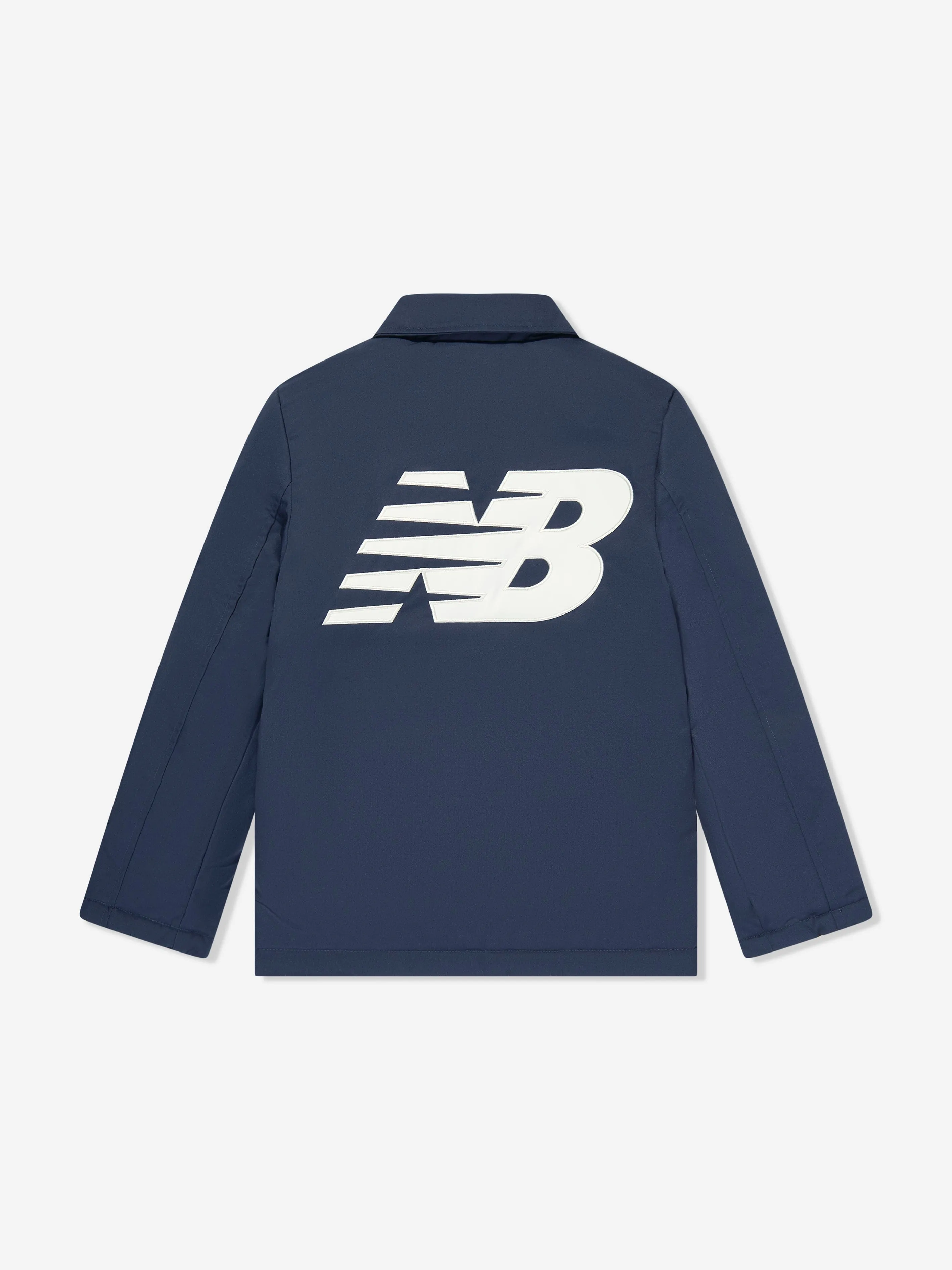 New Balance Boys Premium Coach Jacket in Marineblau