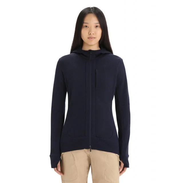 Various styles of fashion Icebreaker Women's Quantum III LS Zip Hoodie is free shipping, bottom price, high quality and discount price from our online store.