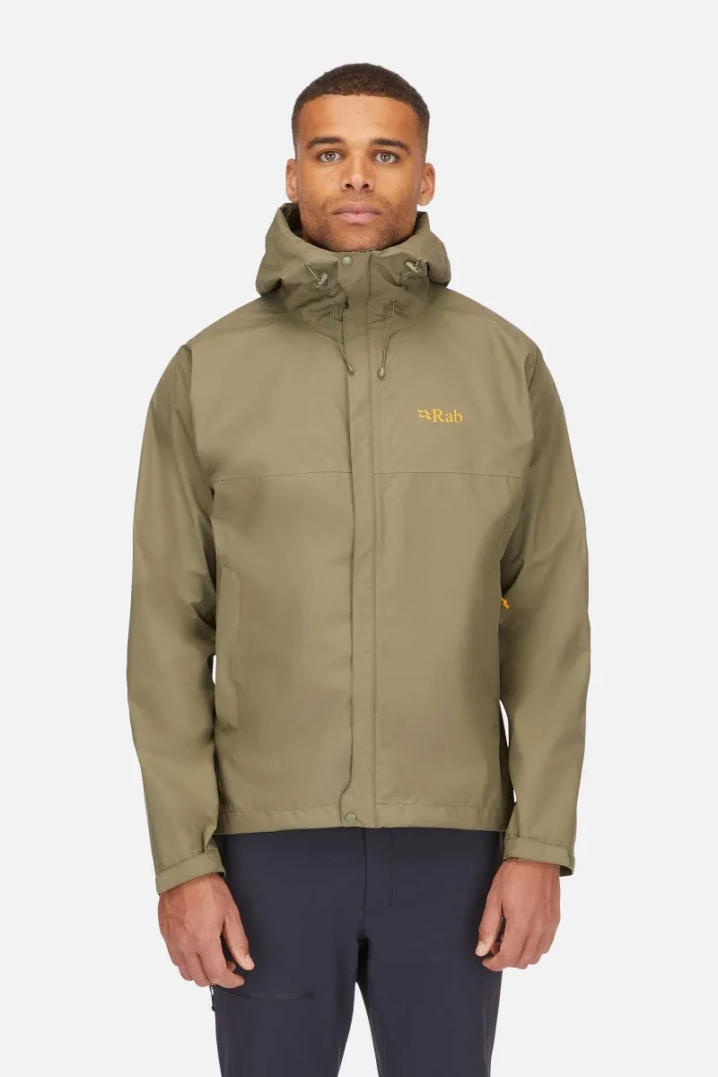 Provide Genuine Rab Downpour Eco Waterproof Jacket Men's online shop, free shipping worldwide, 74% off, all fashionable styles Items.