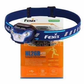 New arrival New Collection For Wholesale New Fenix HL26R 450 Lumens CREE LED rechargeable runners headlamp with On-Board battery Pack For Sale,Good Seller , our products are good reputation over the world.