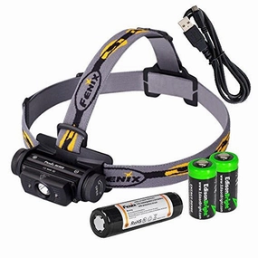 Enjoy Official New Style Fenix HL60R 950 Lumen USB rechargeable CREE XM-L2 T6 LED Headlamp, Fenix 18650 rechargeable Li-ion battery with 2 X EdisonBright CR123A back-up batteries bundle ,2025 Official Store , a complete range of specifications, welcome!