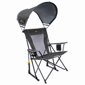 2025 Genuine New Style For Cheap GCI Outdoor SunShade Rocker Camp Chair - Pewter On Sale,69%off Cheap Price with lowest price, here is your best place for shopping, 100% quality.