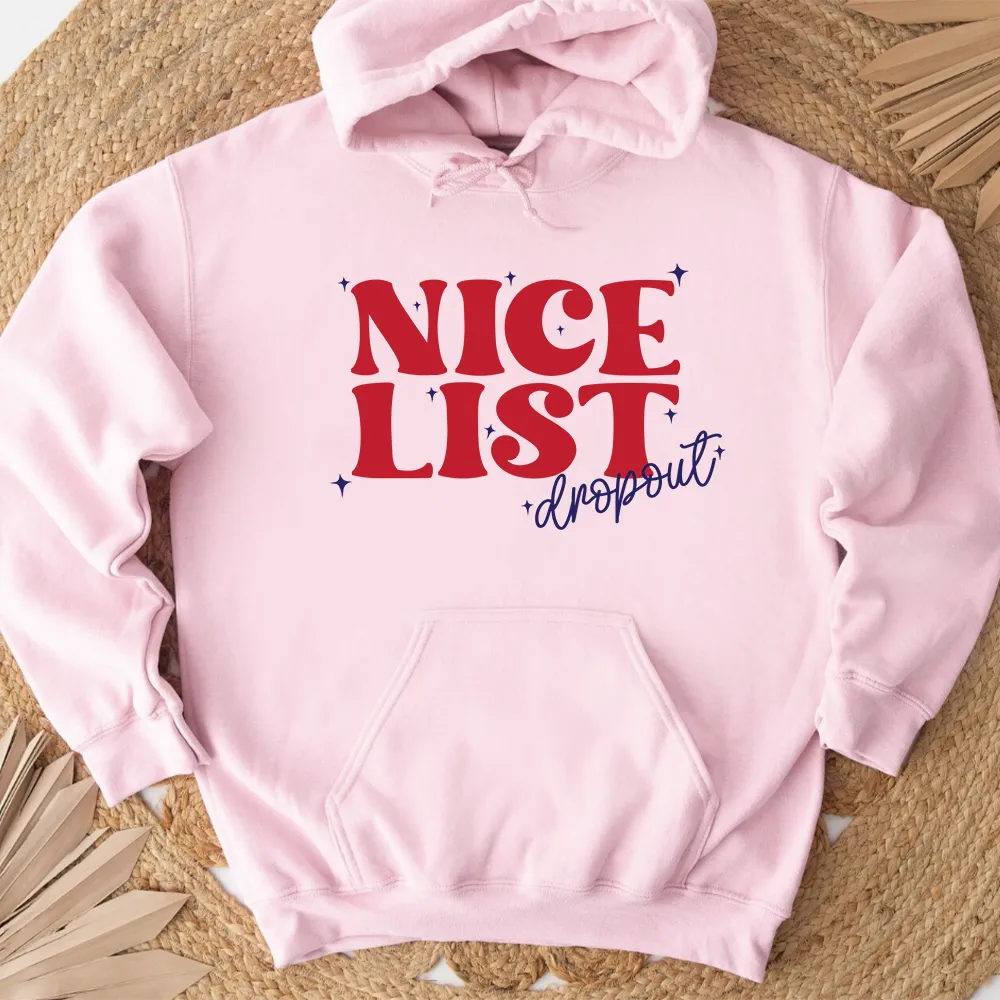 Nice List Dropout Kids Hoodie boys fashion clearance