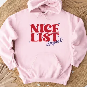 Nice List Dropout Kids Hoodie boys fashion clearance