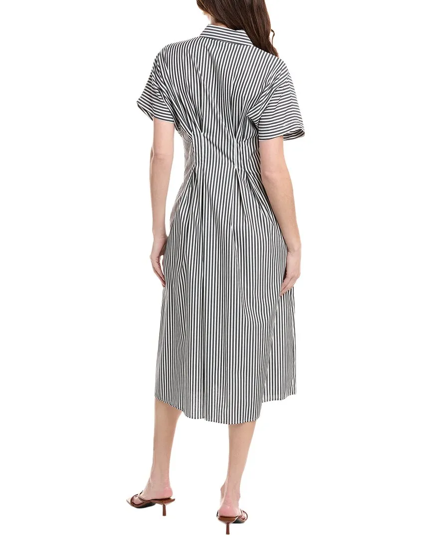Nicole Miller Pleated Shirtdress