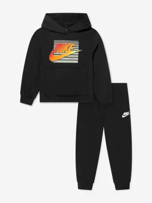 Nike Jungen NSW Gradient Futura Trainingsanzug in Schwarz