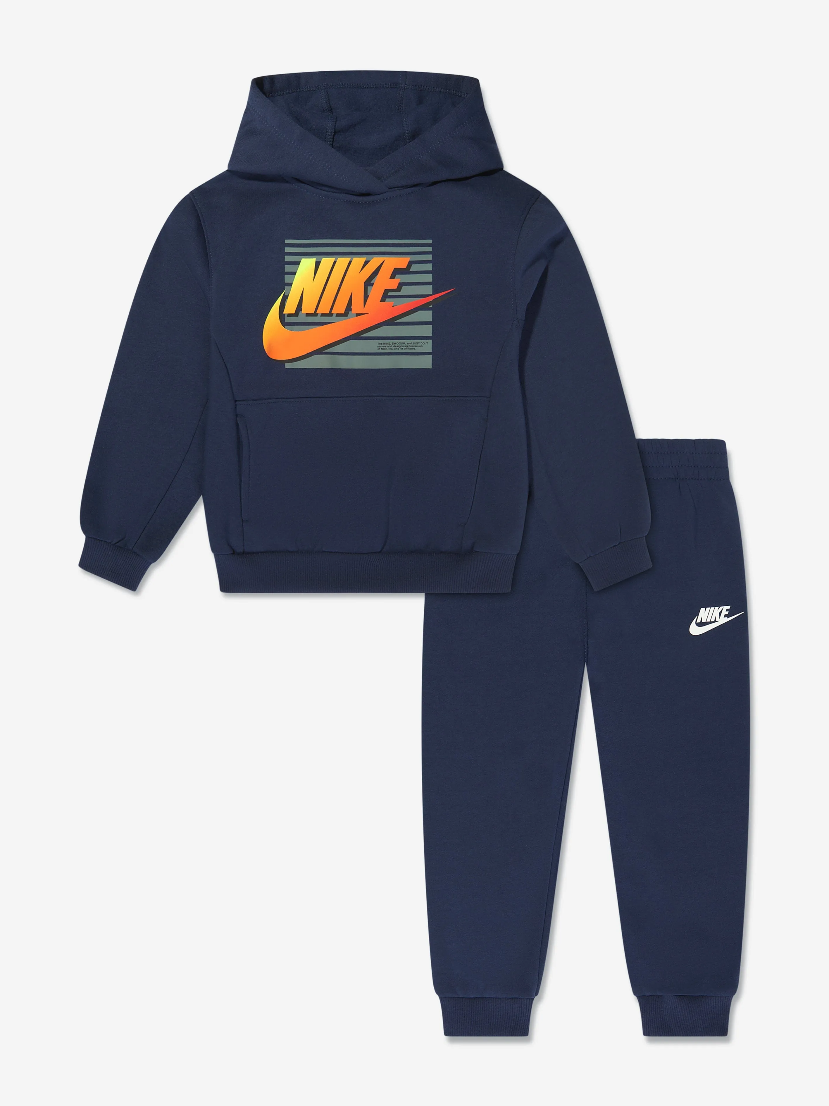 Nike Jungen NSW Gradient Futura Trainingsanzug in Marineblau