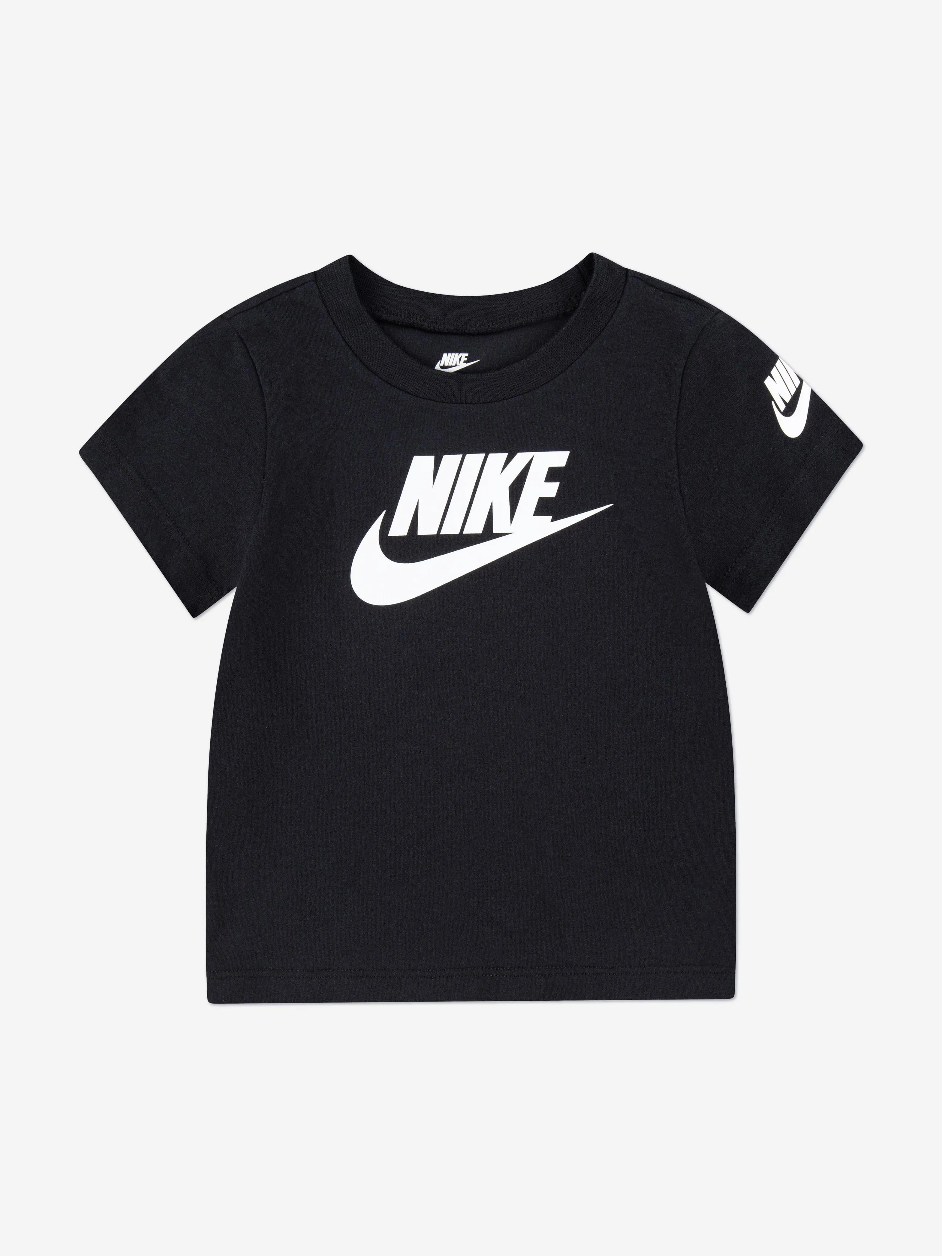 Nike Kids Futura Evergreen T-Shirt in Schwarz