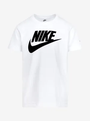 Nike Kids Futura Evergreen T-Shirt in Weiß