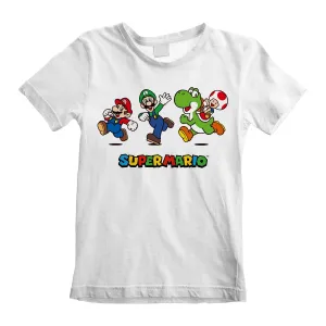 Nintendo Super Mario-Running Pose Kid's T-Shirt boys apparel promo code
