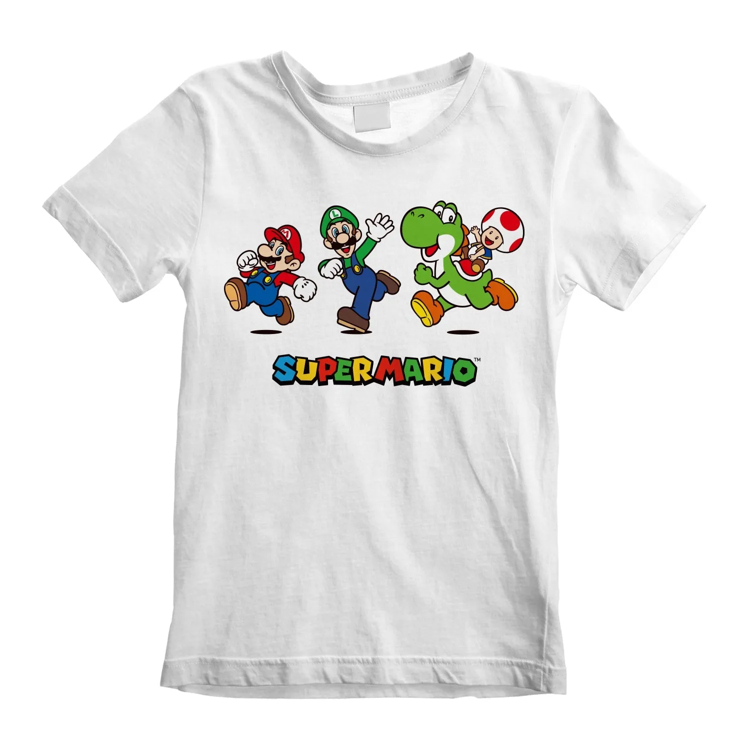 Nintendo Super Mario-Running Pose Kid's T-Shirt boys apparel promo code