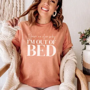 No Idea Out Of Bed Summer T-Shirt maternity dresses promo
